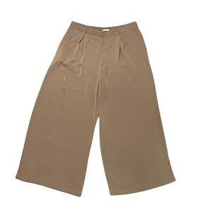 Tan XXL Wide Leg Trouser